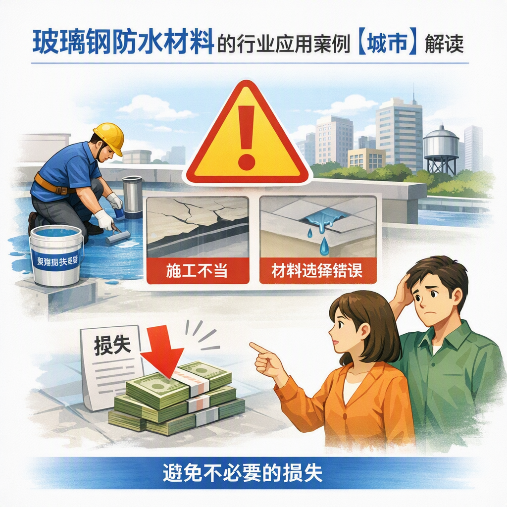 玻璃钢防水材料的行业应用案例,湘西解读