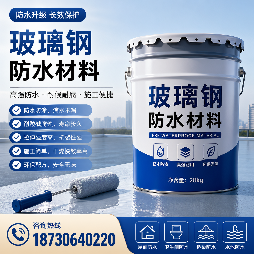 专家解析：玻璃钢防水材料的市场前景分析在 湘西